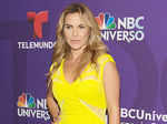 Actress Kate del Castillo grabbed eyeballs in this neon outfit