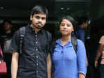 Atanu and Chandrima during Anupam Roy’s five years celebrations