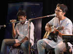 Sandipan and Anupam Roy perform during the event