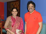 Sujatha and Shrinivas during the launch