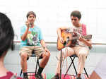 A musical performance during the second edition of the Bangalore Underground Festival