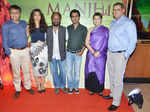 Ketan Mehta, Deepa Sahi, Nawazuddin Siddiqui and Radhika Apte during the trailer launch