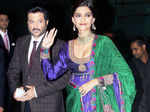 Anil Kapoor and Sonam at Shahid's wedding