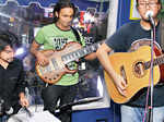 City-based band Taba Chake performing during the sundowner launch