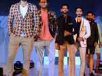 Models walk the ramp during the launch