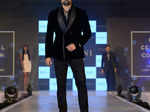A model walks the ramp during the launch