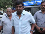 Vadivelu during music composer MS Viswanathan’s funeral