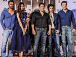 Sunil Shetty and Athiya Shetty during the trailer launch