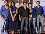 Sunil Shetty and Athiya Shetty during the trailer launch