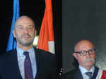 Francois Richier, French ambassador and Henri Prevost-Allard, mayor of San Tropez