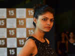 A model walks the ramp during the auditions
