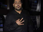 Rapper Badshah gestures during Priyanka Chopra’s birthday party