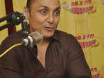 Rahul Bose at Mumbai's Radio Mirchi Studio