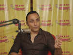 Rahul Bose at Mumbai's Radio Mirchi Studio