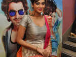 Nusrat during the premiere of Bengali film Besh Korechi Prem Korechi