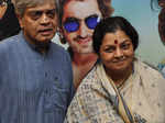 Sandip Ray and Lolita during the premiere of Bengali film Besh Korechi Prem Korechi