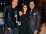 Bally Sagoo, Suchitra Pillai-Malik and Madhur Bhandarkar pose