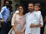 Aamir Khan poses with his family on the occasion of Eid festival