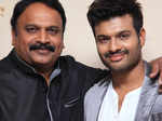 Sumanth with father Shailendra Babu during the audio launch