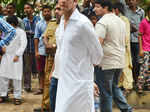 DJ Aqeel at NM Gunjalkar's funeral ceremony