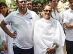 Atul Agnihotri and Alvira Khan attend NM Gunjalkar's funeral