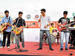 City-based band, The Fanatics, performing at the TOI stage