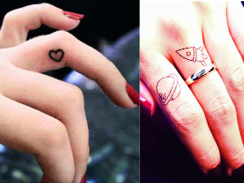 It's time for mini tattoos - Times of India