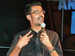 Azeem Banatwalla during the stand-up comedy