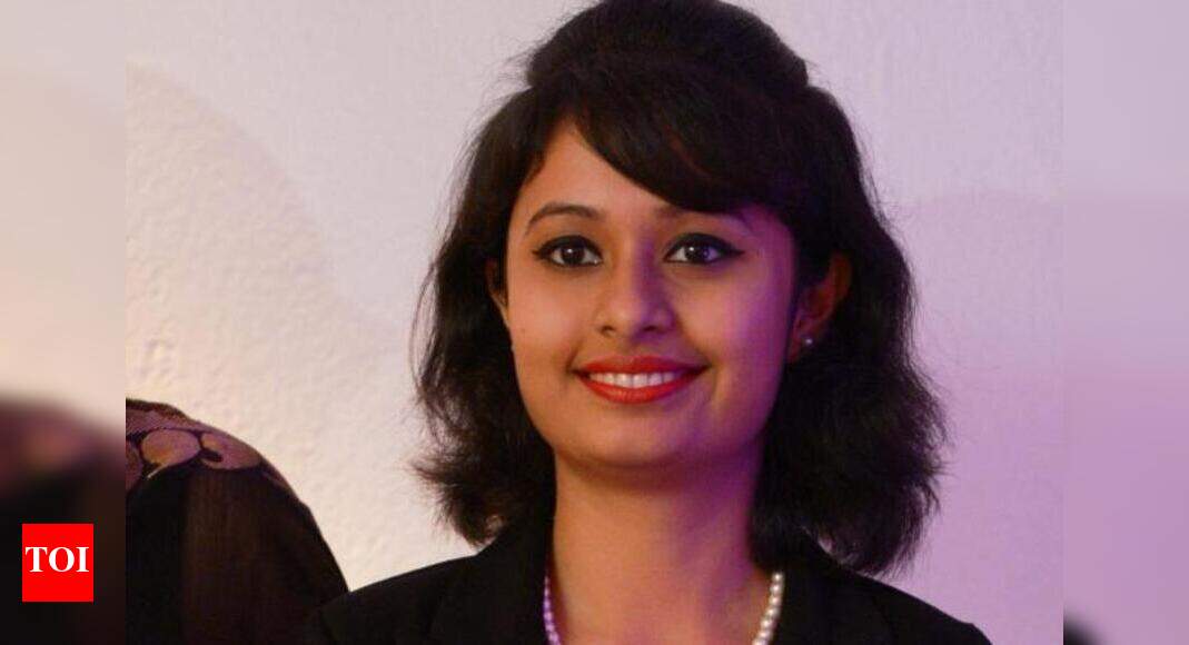 Sathi looked pretty in her semi-formal outfit at the relaunch of hotel ...