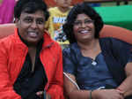 Ashok Cashyap and Rekha Rani during the audio launch