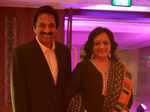 Ravichander and Lakshmi during the relaunch
