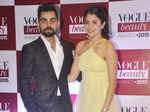 Virat Kholi and Anushka Sharma during the Vogue India Beauty Awards