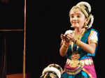 Two young dancers perform