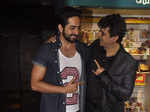 Ayushmann Khurrana and Palash Sen during the screening