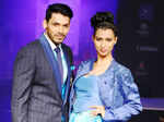 Models walk the ramp for Riyaz Gangji