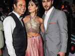 Times Group MD, Vineet Jain poses with Pernia Qureshi and Imran Abbas