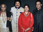 Ajay Pohankar, Pankaj Udhas, Rekha Bhardwaj and Anup Jalota