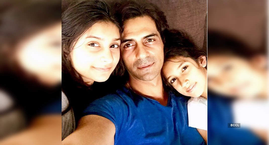 Arjun Rampal Posted This Picture With His Daughter