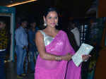 Mitali Jagtap during the premiere of Marathi film Manatlya Unhat