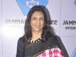 Indu Shahani during the inauguration