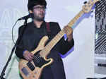 Bijit Bhattacharya performs during the Jamsteady party