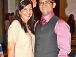 Divya and Suyash Kapur during Bombay Velvet theme party