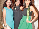 Minal, Mahima and Tulika during Bombay Velvet theme party