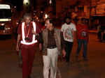 Participants during the heritage walk organized