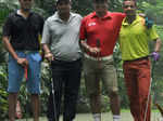 Rajat jain, Deep Banerjee, Anugata Das and Tejen Banerjee during the Tolly Monsoon Cup