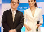 Kangana Ranaut during the launch of Vivo's new flagship smartphone
