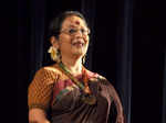 Chaitali Dasgupta during the event