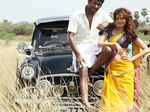 Vishal and Kajal Agarwal in a still from the Tamil movie