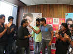 Arya and M Rajesh with other guests