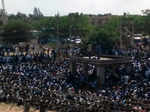 The crowd at the funeral of APJ Abdul Kalam